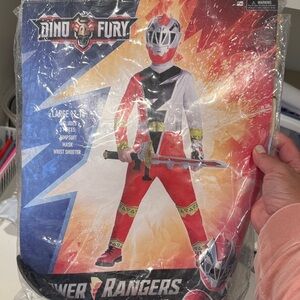 Power Rangers Dino Fury Red Ranger Costume